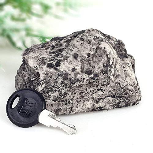 Wuiyepo exterior Spare Caja fuerte con llave escondida Seguridad Caso Roca