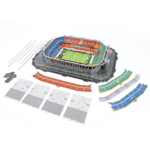 Nanostand San Siro Milan AC Puzzle - Red/Grey, Size One