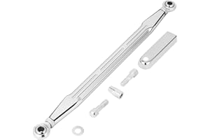 AILMOTO Schaltgestänge Chrom Motorrad Schaltstange Hebel Kompatibel für Harley Davidson Street Glide, Electra Glide, Road Glide, Road King, Softail, Dyna 1986-2024