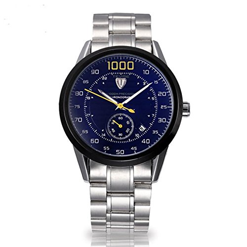 XXFFH Uhr Casual Digital Mechanical Solar Vollautomatisch Durch Die Retro-Wasserdicht Herrenuhr