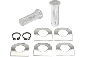 SaferCCTV 9-teiliges Motorrad-Fußrastenhalterungs-Set