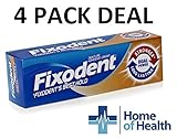 Fixodent Denture Adhesive Cream Dual Power 40g **4 PACK DEAL**