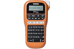 Brother PTE110VP. Rotuladora electrónica portátil Profesional para electricistas e instaladores