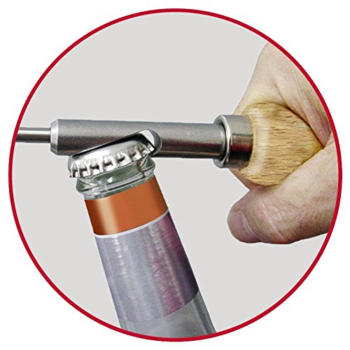 BBQ Edelstahl Grillhaken – Fleischwender mit integriertem Flaschenöffner - 4