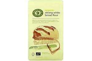 Doves Farm Organic Strong White Bread Flour 1.5 kg (Pack of 2)