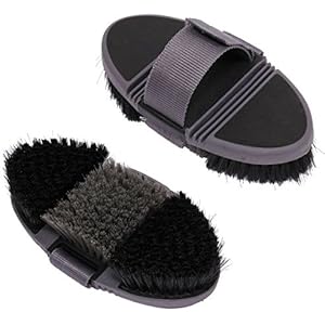 WALDHAUSEN Flexi Kardätsche, schwarz/grau, schwarz/grau