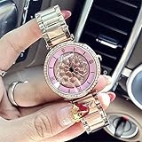 HDUSHA Damenuhren Wasserdichte Uhren Persönlichkeit Uhren Diamanten Atmosphäre Uhren Stündlicher Betrieb