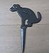 Produktbild Ironmongery World® Gusseisen – kein Vogeljagd Hund Schild Garten Gras Rasen-Yard No Pooping Poop Pinnwand