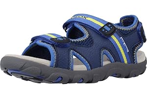 Geox Sandały chłopięce Jr Strada B Peeptoe