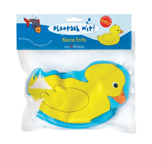Preisvergleich Produktbild Plantsch mit, kleine Ente, Badebuch mit aufblasbarer Ente