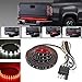 Produktbild Xcellent Global 60" Rot/Weiß Epoxy Dünnes Heckklappen-Streifenlicht Balken Wasserdicht SMD2835-90LEDs Rückwärtsbremse, Blinkerleuchte für LKW, SUV, Jeeps, RV AT021