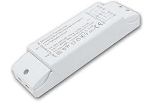 MAXTRACK Electronic Halogen Transformer 230 V to 12 V 50-150 Watt with Overload Protection and Temperature Safety 160 x 46 x 33 mm 1 Transformator