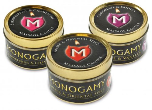 MONOGAMY MASSAGE CANDLE 3 PACK MONOGAMY MASSAGE CANDLE 3 PACK