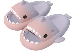 NIBESSER Chanclas Tiburon Hombre Mujer Chanclas Mujer Verano Comodas Chanclas Playa Mujer Antideslizantes de Suela Gruesa Zapatillas Tiburon Piscina Divertidas Secado Rápido