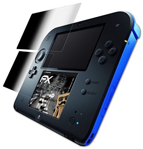 Preisvergleich Produktbild Nintendo 2DS Blickschutzfolie - 1er Set atFoliX FX-Undercover 4-Wege Sichtschutz Blickschutzfilter Displayschutzfolie