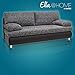 Produktbild Unbekannt Boxspringsofa - Schwarz-Grau - Dauerschläfer