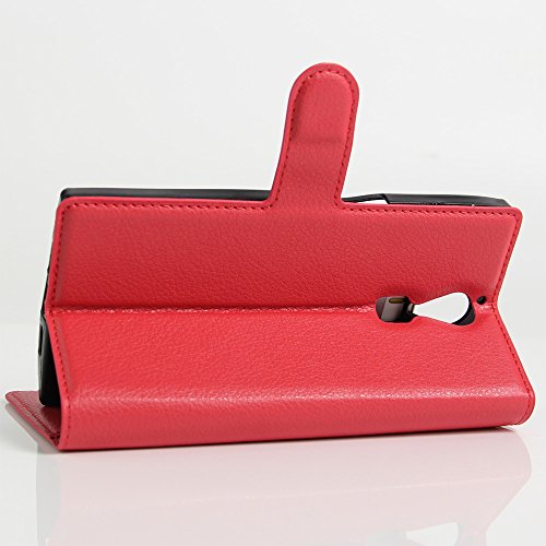 Guran   Funda de Cuero Para Doogee F5 Smartphone Tir  n de la Cubierta de la Funci  n de Ranura Tarjetas y Efectivo Caso