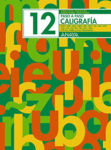 Caligrafía 12 (paso a paso)