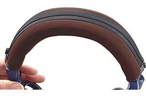 DowiTech Trwałe wymienne wkładki douszne do słuchawek Kompatybilne z ATH-SX1 ATH-MSR7 ATH-M20 ATH-M30 ATH-M40 ATH-M40X ATH-M50X Słuchawki