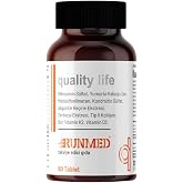 Quality Life Runmed 60 Tablet Glukozamin Msm Kondroitin Tip 2 Kolajen, D Ve K Vitamini, Yumurta Kabuğu Zarı