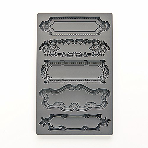 Iron Orchid Designs Vintage Art Decor Mould 5"X8"-Object Labels #1