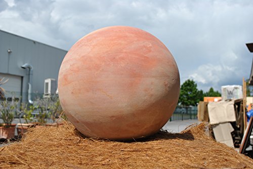 Terracottakugel mit einem Durchmesser von 30cm.Sehr hübsche Dekoration für Garten.Beet und Terrasse. - 2