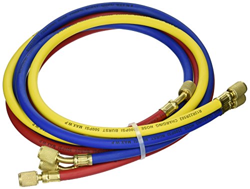 sourcingmap® 3 teile 139.7cm HVAC 0.6cm SAE 500 PSI Ladung Schläuche für AC Kältemittel