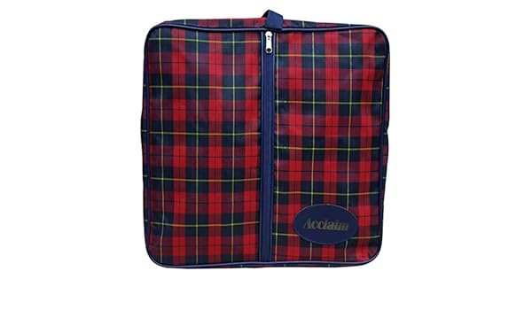 tartan shoes and bag
