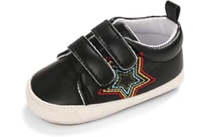 Cheerful Mario Scarpe Neonato Scarpine Primi Passi Scarpine Bimbo Infante Prewalker in Pelle Antiscivolo Suola Morbida