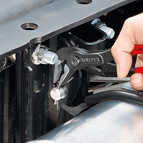 KNIPEX 87 51 250 Cobra ES, Hightech-Wasserpumpenzange in schlanker Bauweise, 250 mm - 3