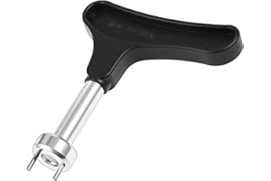 Mabor Golf Shoe Spikes Wrench, Stainless Steel Golf Shoe Spike Removal Tool Universal Spike Shoes Replacement Tool, Remover Tools with Comfortable Grip for Shoes