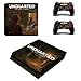 Produktbild Playstation 4 Slim + 2 Controller Aufkleber Schutzfolien Set - Uncharted The lost Legacy (2) /PS4 S