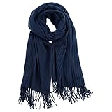 VBIGER Bufanda de Invierno de largo Oversize Caliente Bufanda Wrap para hombre y