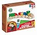 Produktbild VARIS toys bunter Holzzug Holzeisenbahn 13 Teile Bauklötze Holzbausteine aus Birkenholz FSC®