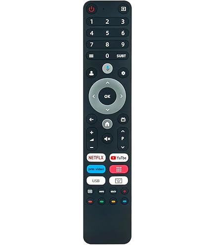 IOOIQQ RC112GH Télécommande Pour Téléviseur RC112GHW Thomson