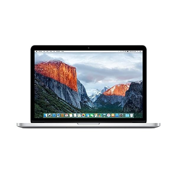 Apple MacBook Pro with Retina Display 13-inch Laptop (Intel Core i5 2.7 GHz, 8 GB RAM, 128 GB, Intel Iris, OS X) - Silver - 2015 - MF839B/A - UK Keyboard-Parent (Certified Refurbished)