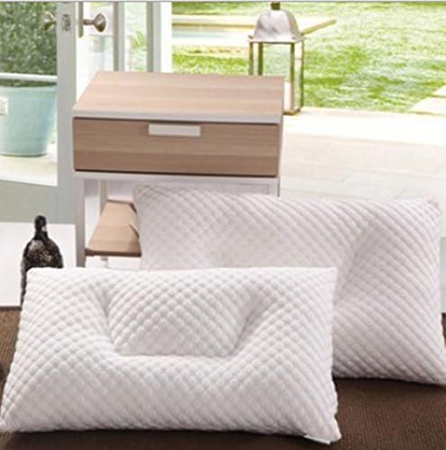 Velvet neck feathers water cube single spiral massage pillow , pink , 48*74