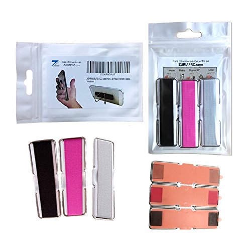 GRIP Agarre El stico para m vil tablet o lector de eBooks Pack de 3 unidades Tira de goma para sujetar el tel fono Correa el stica que se sujeta al dedo Incluye soporte de patas plegables para apoyar el tel fono en la mesa y tenerlo visible reviews GRIP Agarre El stico para m vil tablet o lector de eBooks Pack de 3 unidades Tira de goma para sujetar el tel fono Correa el stica que se sujeta al dedo Incluye soporte de patas plegables para apoyar el tel fono en la mesa y tenerlo visible