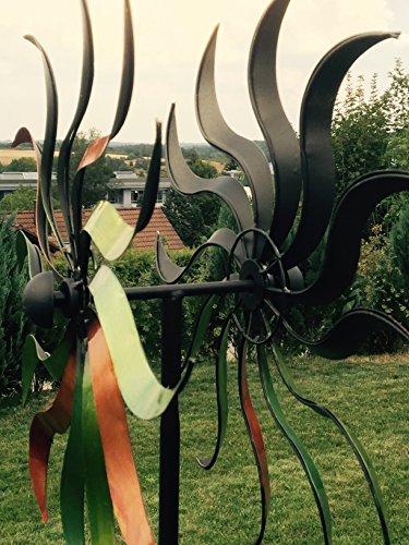 WindRad ArtFerro, Metall, 35,5×16,5×184 cm - 5