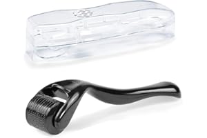 Zemolo Derma-roller, 1,5mm Derma-roller Capelli, Derma-roller Viso, Derma Roller Trattamento Efficace Anche Per Cicatrici Smagliature Acne