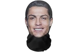 Aristo Solutions Realistische 3D-Druck Vollgesichtsmaske – Atmungsaktiv, leicht & bequem, ideal für Cosplay, Partys, Halloween, Karnveal & Events