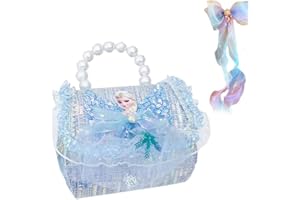 SYKEROUT Bandolera niña congelada,mensajero para niños de Frozen,bolsas de hombro para niñas pequeñas, Frozen para niñas,mochila de dibujos animados para niños de Frozen,mochila escolar con correas ajustables