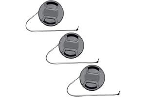 ULBTER 40.5mm Tappo Coprilente Copriobiettivo Anteriore Coperchio per Obiettivo Sony E-mount 16-50 mm F3.5-5.6 per Sony Alpha a6600 a6500 a6400 a6100 a6300 a6000 a5000 a5100-3 pezzi