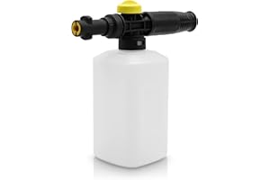 DERASL Karcher Jabón Nieve Espuma Lanza 750ML Lavadora Jabón Presión Coche Espuma Lavado Ajustable Pulverizador Jet Botella Boquilla para Karcher K2 K3 K4 K5 K6 K7（NEW）