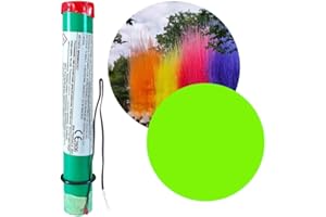 Pack Fumigène Diurne® Vert Clair avec Déclencheur Électronique – Déclenchement à Distance – Feux d’Artifice pour Festivités, Mariages, Baby Showers et Événements Spéciaux - Categorie F1 – Zenda Club®