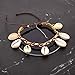 Produktbild gaddrt 2018 Shell Beach Tassel Fuß Fußkettchen Kauri Sea Shells Nautische Fußkettchen Armband (B)