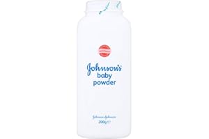 JOHNSON & JOHNSON Johnson's Talc pour bébé, 200 g – Lot de 6