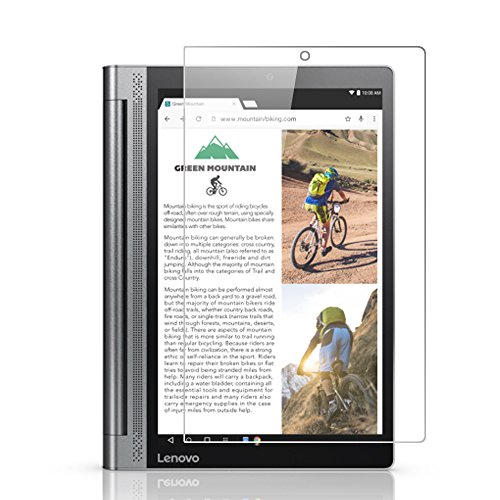 Lenovo Yoga Tab 3 Plus 10.1 Schutzfolie, Wrcibo Glas Display Schutz Schutzglas Echte Glas Displayschutzfolie für Lenovo Yoga Tab 3 Plus 10.1[Panzerglas, 0.33 mm, Unsichtbar, Kratzfest] - 2