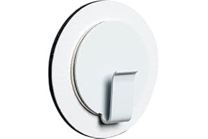 SILWY EINFACH ANZIEHEND. silwy® Gancio magnetico CLEVER White incl. pad in gel nano metallico in 6,5 cm White - mai più trapano o vite