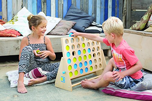 BuitenSpeel Outdoor 4-in-a Row Deluxe